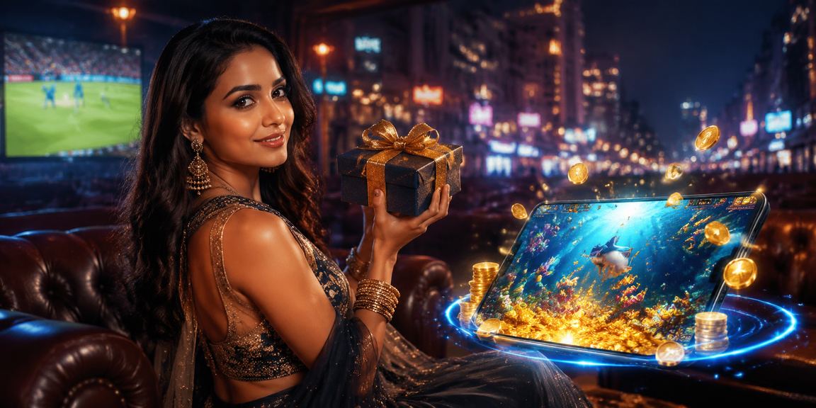 Neon-lit live casino games in Connaught Place, Delhi